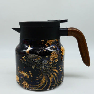 Vintage Floral Pattern Tea Thermos