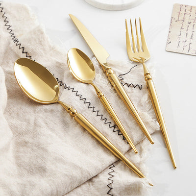 Gold Cutlery Set