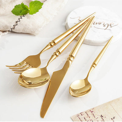 Gold Cutlery Set