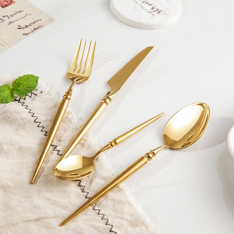Gold Cutlery Set