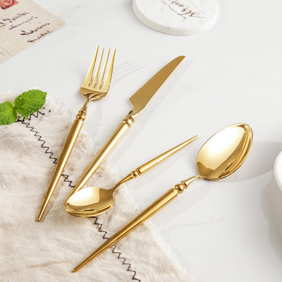 Gold Cutlery Set