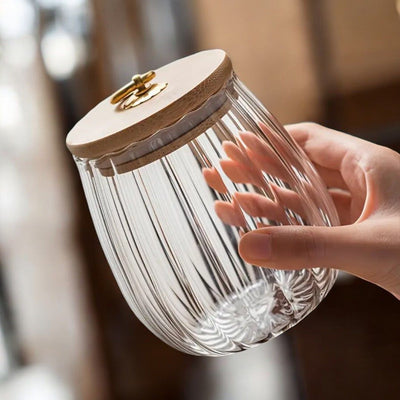 Tea Storage Jar Round