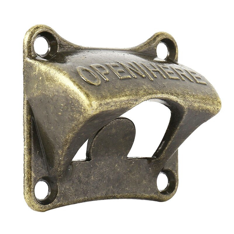 Vintage Style Wall Mounted Bottle Opener