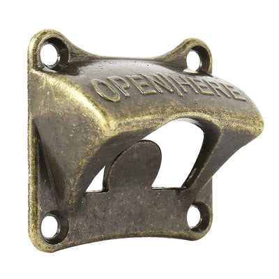 Vintage Style Wall Mounted Bottle Opener
