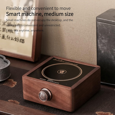 Walnut Adjustable Electronic Tea Stove Heater