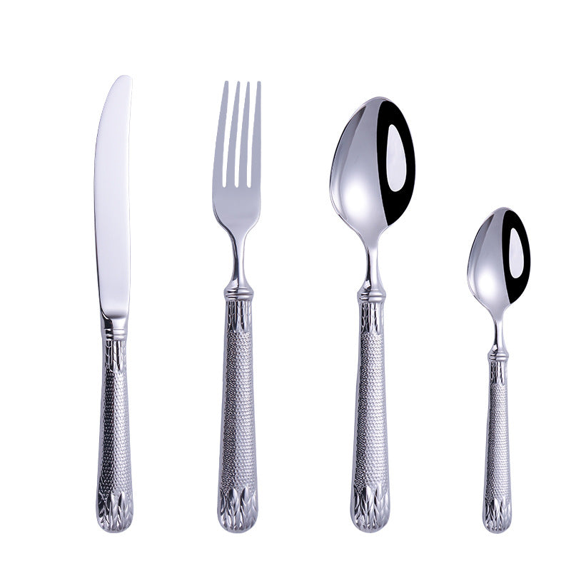 Gold Stainless Steel Cutlery Set